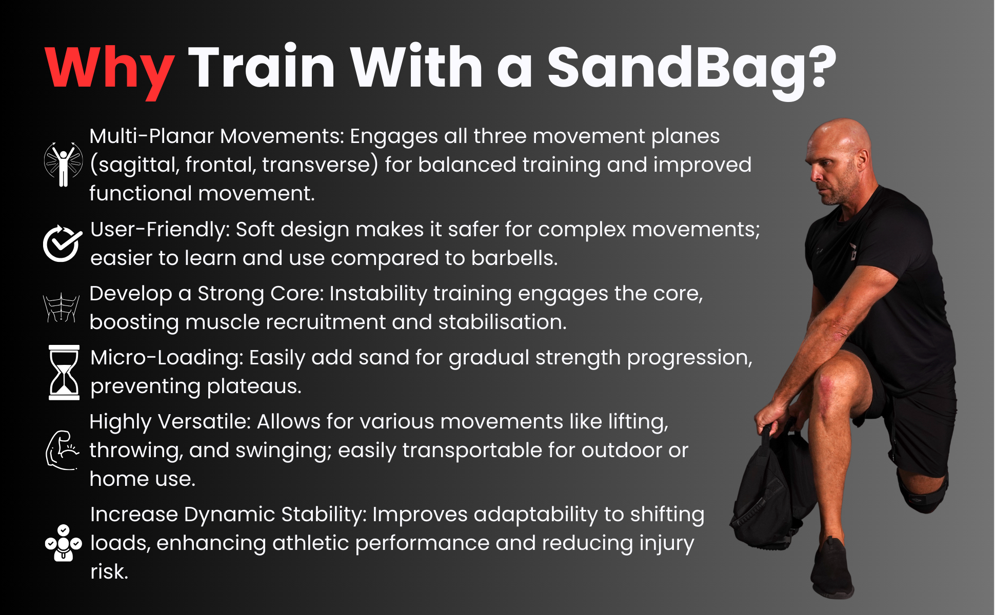 sandbag training benefits